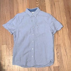 Shirt sleeve Hollister button up shirt